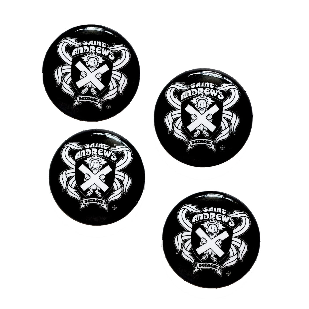 Saint Andrew's Hall Button (4-Pack)